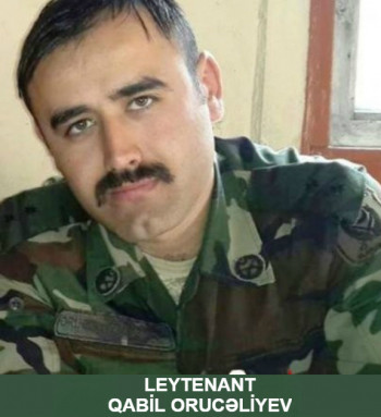 Leytenant Qabil Əbdüləli oğlu Orucəliyev 